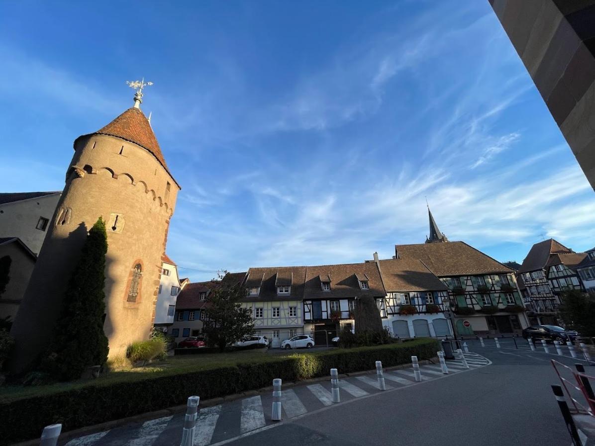 Le Beffroi Apartamento Obernai Exterior foto